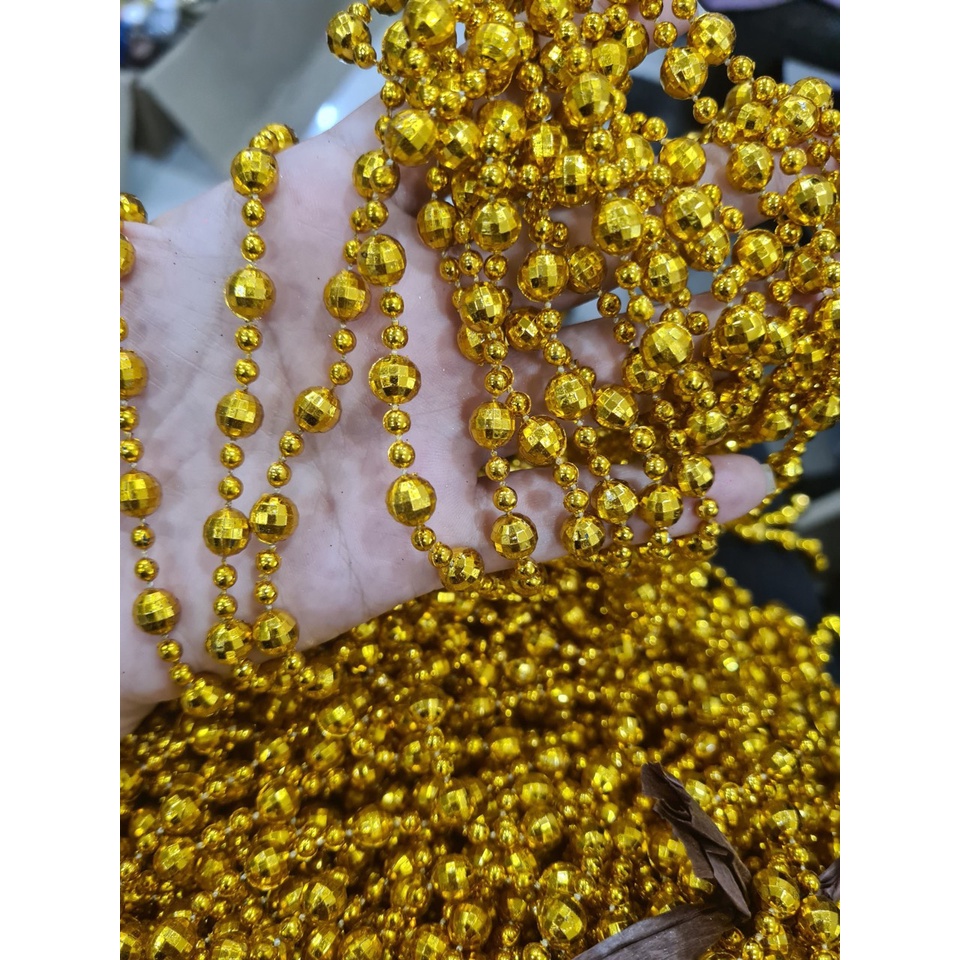 Dây chuỗi hạt trang trí noel, giáng sinh