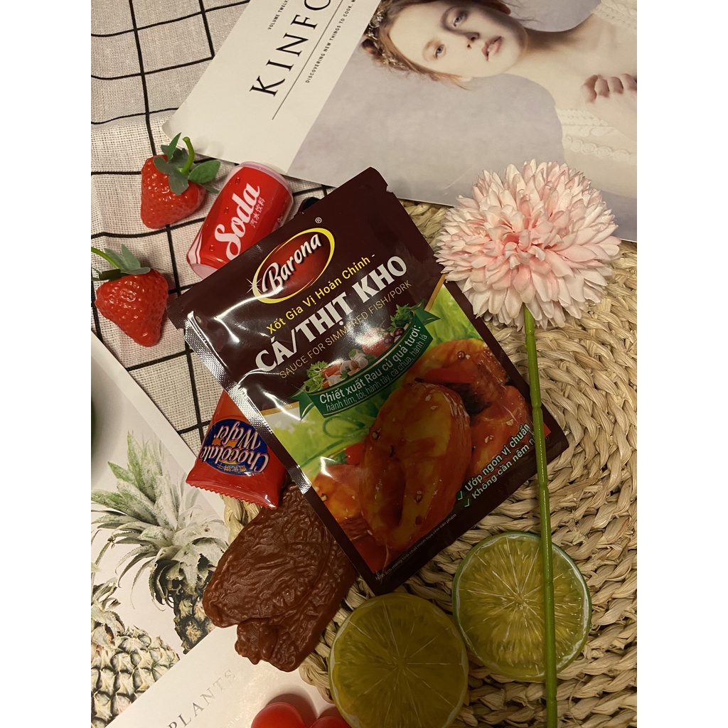 ￼Xốt Gia Vị Hoàn Chỉnh BARONA 80gr Không Cần Nêm Thêm Gia Vị