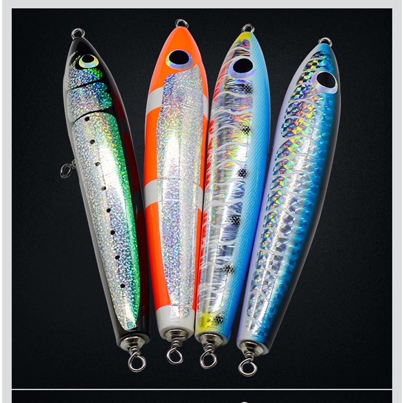 Mồi Câu Cá Giả Bằng Gỗ Thủ Công TL 65g 85g 120g 140g