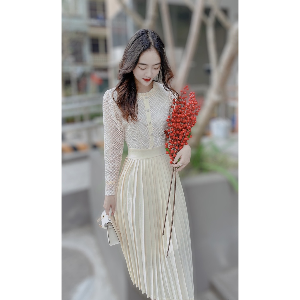 VÁY REN CHÂN DẬP LY HALLURE