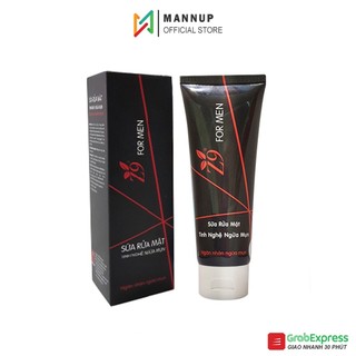 Sữa rửa mặt nam giới tinh nghệ sạch mụn hiệu quả z9 for men 80g