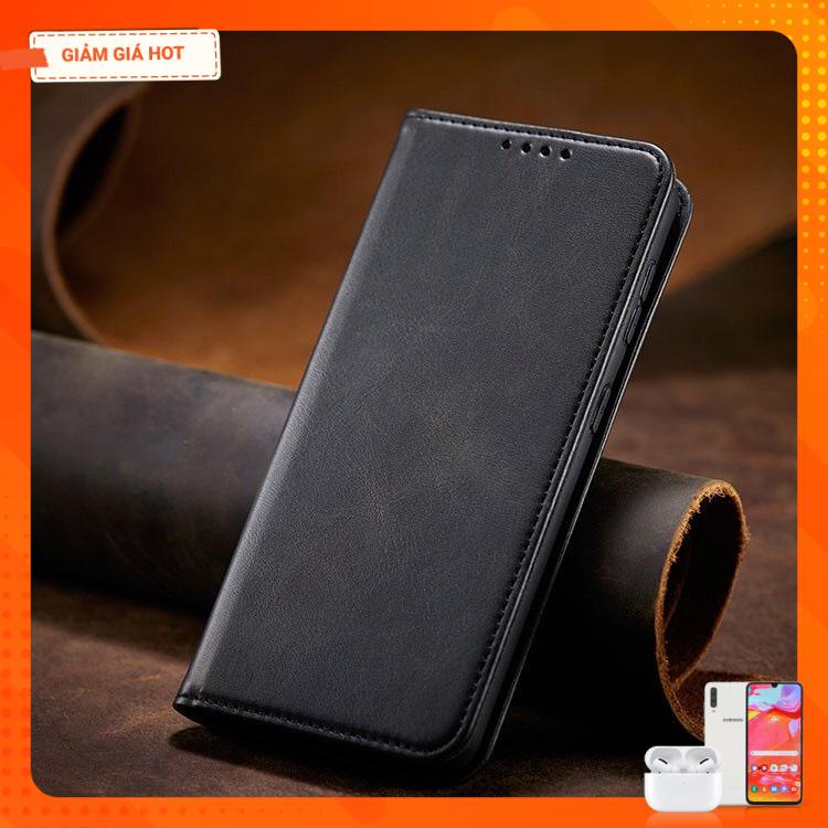 Bao da xiaomi redmi note 9 , 9a , 9c , 9t 2021 , 9pro , note 9s nắp gập 2 mặt có ngăn để thẻ