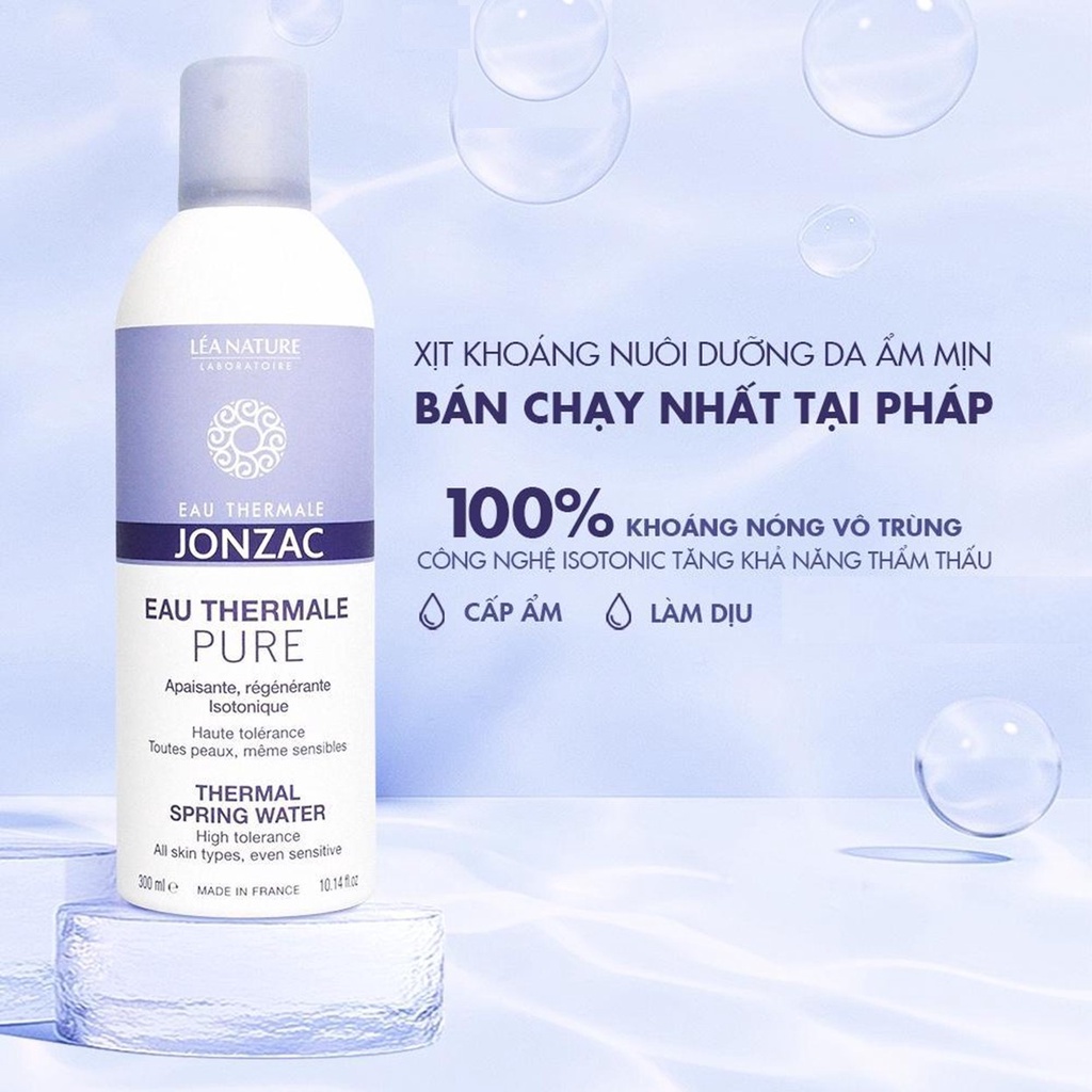 Xịt Khoáng Cấp Ẩm Và Nuôi Dưỡng Da Eau Thermale Jonzac 300ml