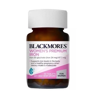 Sắt Bầu Blackmores - Sắt Blackmore Pregnancy Iron 30 Viên