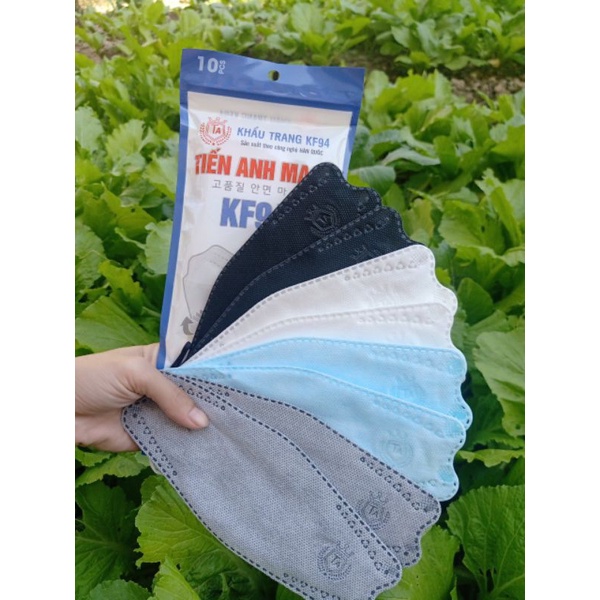 Thùng 300c Khẩu trang 4D, Kf94 mix màu cao cấp TIẾN ANH MASk kháng khuẩn làm từ vải tự nhiên theo công nghệ Hàn Quốc