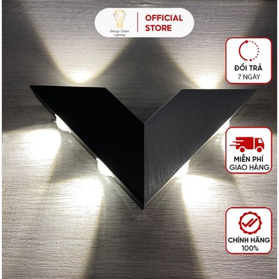 Đèn Tường Energy Green Lighting Trang Trí Decor Phong Cách Bắc Âu Hình Tam Giác DT-218 - Led Siêu Sáng- Bảo Hành 12 Thág