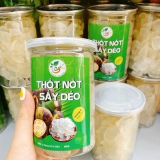 THỐT NỐT SẤY DẺO, Hạt nguyên chất không đường ăn kiêng,healthy,giảm cân (hũ pet 400G)