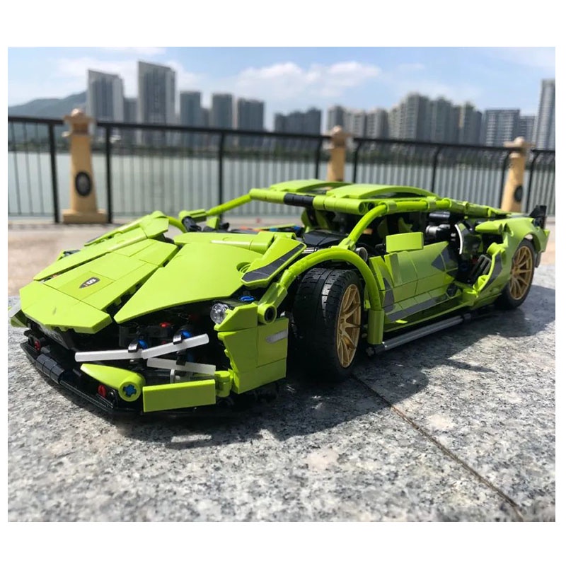 Xe Hơi Lamborghini Si N FKP 37 MOC Technic MOC 8600 Tỉ Lệ 1: 14