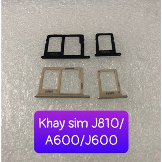 Khay sim J810/A600/J600 Samsung