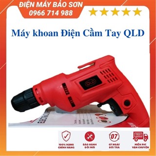 Máy khoan điện cầm tay qld 600w máy bắn vít đầu 10mm bảo hành 1