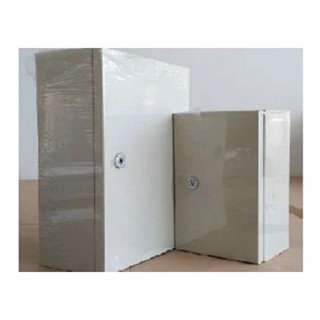 Vỏ tủ điện 500x400x250mm dày 1,2mm, tủ sắt sơn tĩnh điện kín nước, 1 lớp cửa, hàng công ty sản xuất dày