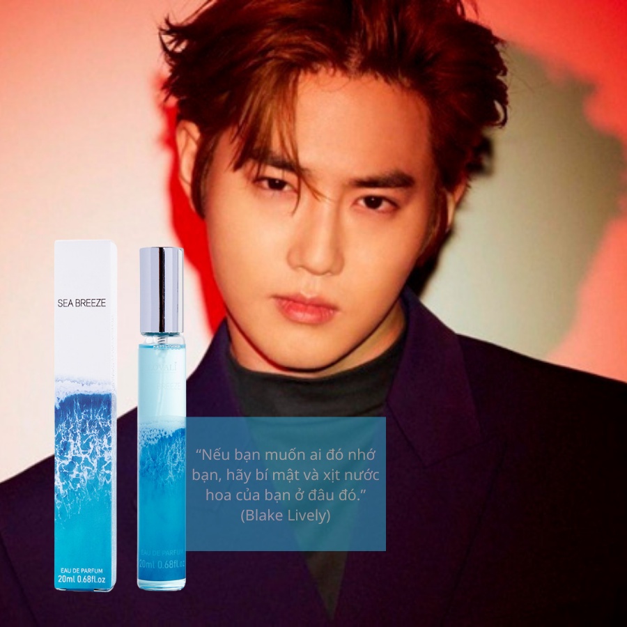 Nước hoa nam LOVALI chính hãng, lưu hương, chất hương thu hút phái nữ cho học sinh, sinh viên LK01