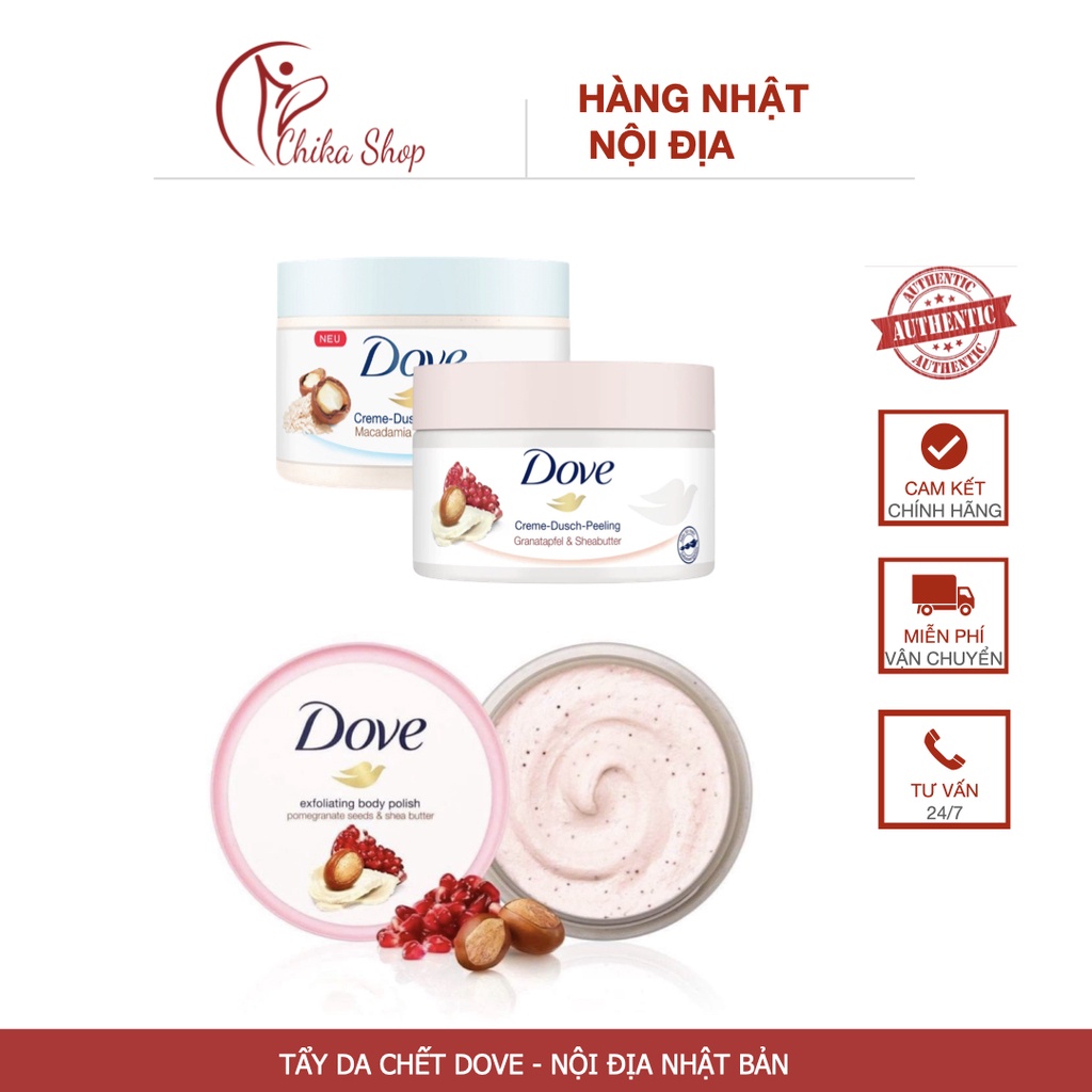 TẨY DA CHẾT DOVE ĐỨC