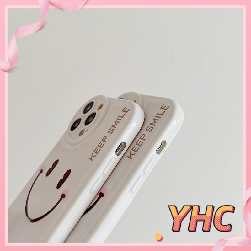 ốp iphone  Silicon Hình Mặt Cười Đơn Giản Cho iphone6 6splus 7 7plus 8 8plus XR x xs 12 11 pro max plus 13 promax-5002