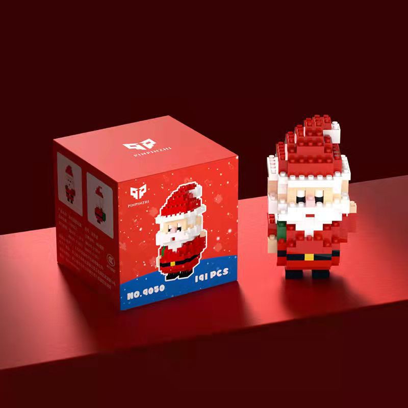 Đồ Chơi Lắp Ráp Hình Ông Già Noel Hoạt Hình Dành Cho Trẻ Em