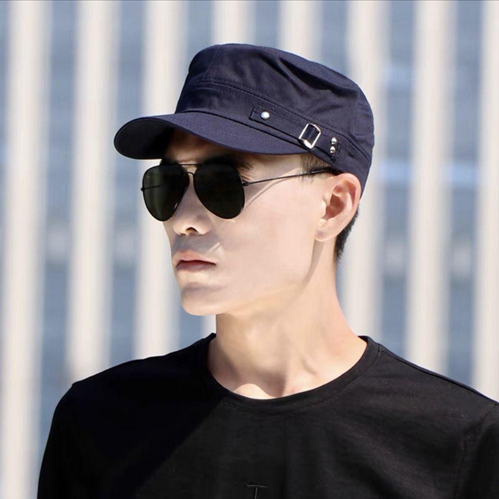 Mũ Lưỡi Trai Unisex Màu Sắc Retro Thời Trang