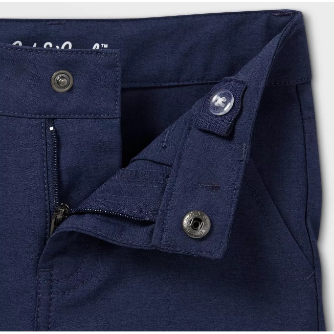 Quần Short Quick Dry Bé Trai CJ - Navy Trơn, Xám Đậm