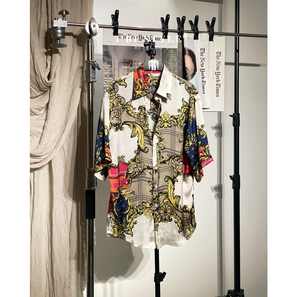 Áo Somi Tay Ngắn Lụa Lập Thể