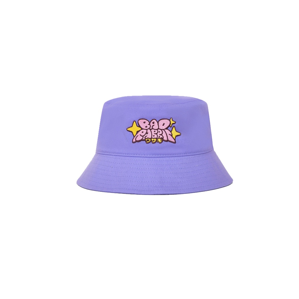 Nón Vành Unisex Bad Rabbit PURPLE HANGOUT BUCKET - Local Brand Chính Hãng