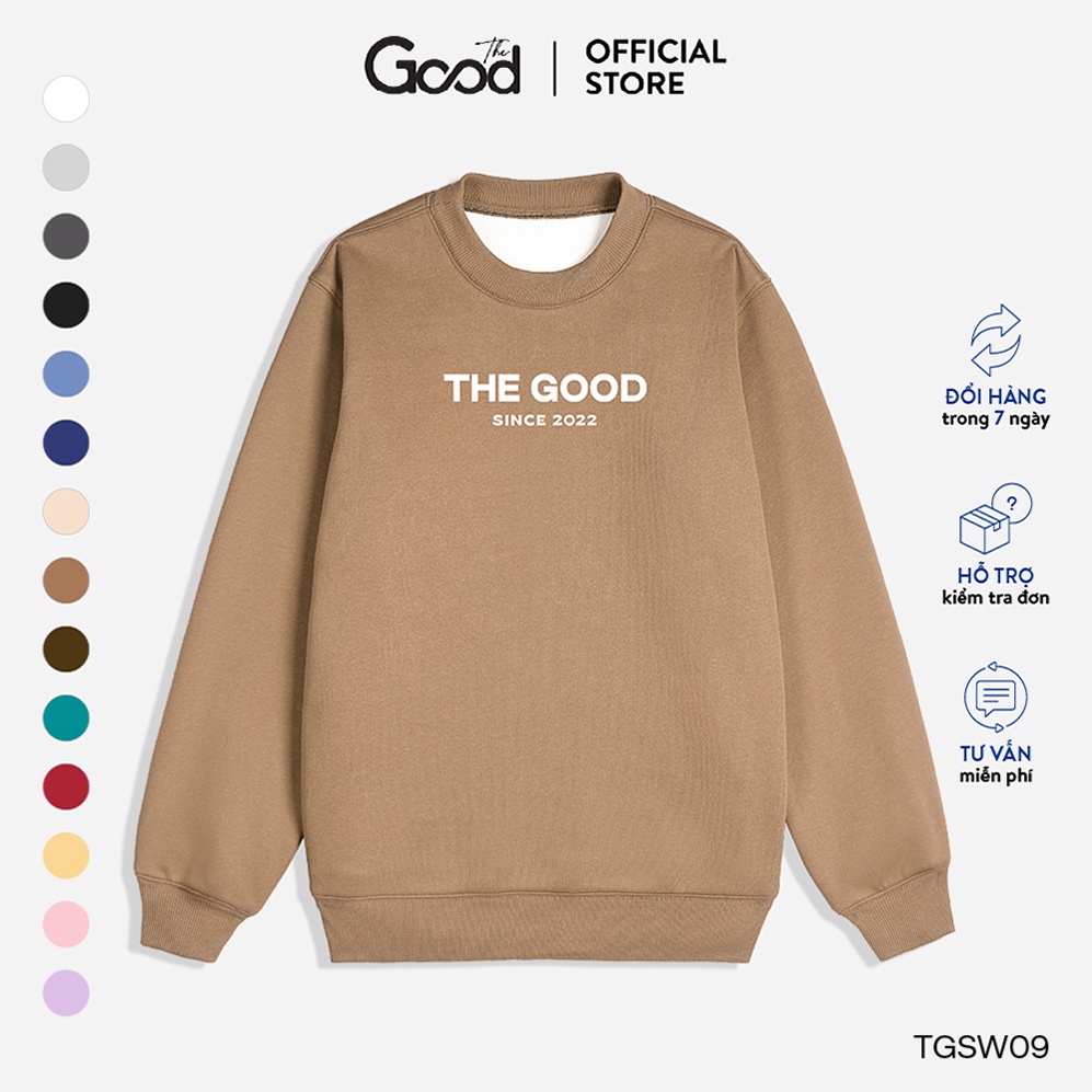 Áo Nỉ Sweater Thời Trang THE GOOD/ Basic Sweater