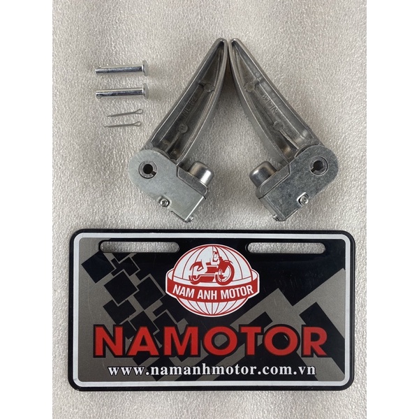 Để chân xe điện xe máy gogo loại có nút bấm