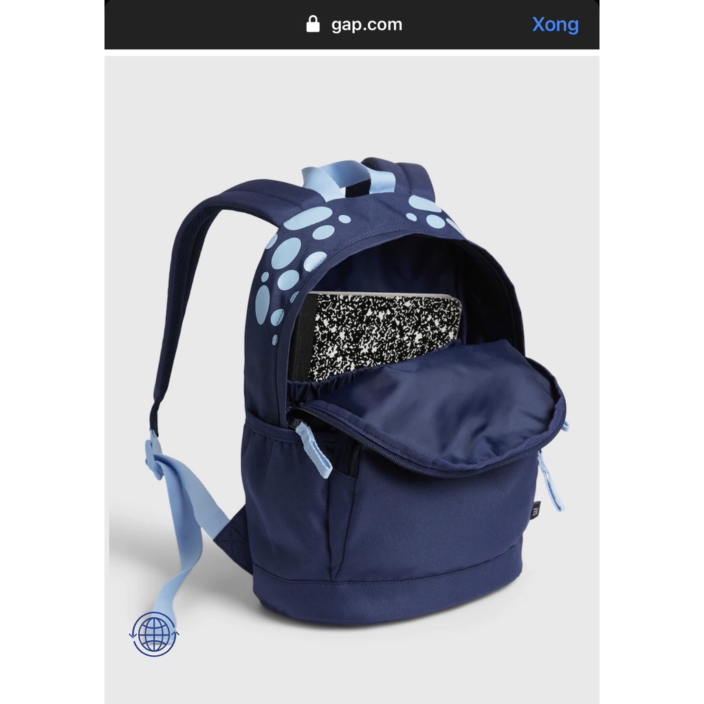 Balo GAP Kids Recycled Dino Junior Backpack của Mỹ