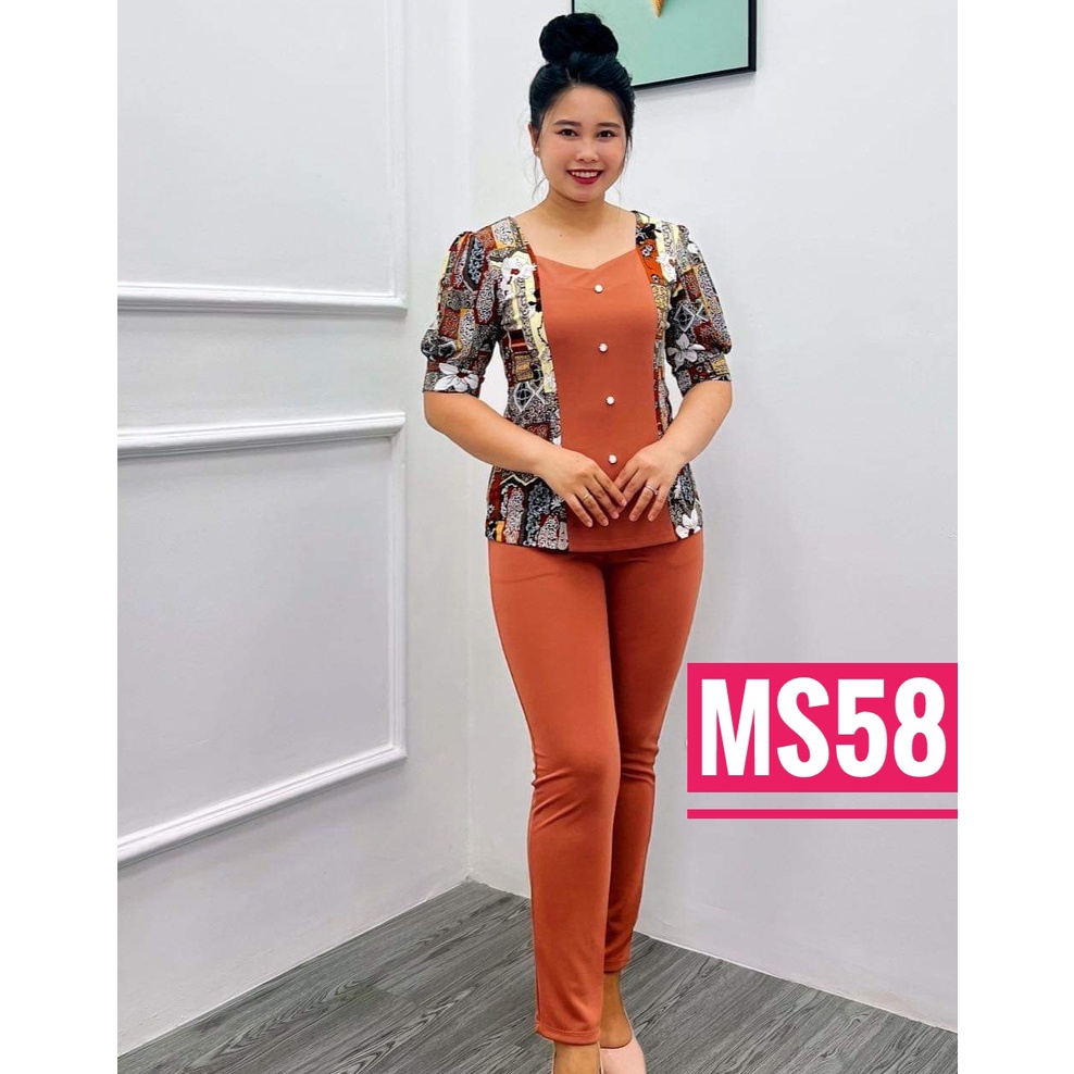 Đồ bộ trung niên dài thun solen loại 1