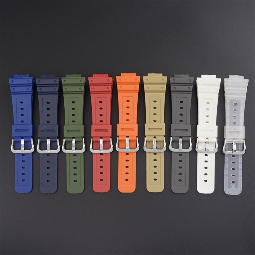 Dây Đeo Cao Su TPU Mềm Cho Đồng Hồ Casio G-SHOCK DW5600 5000 5030 5700 GW-6900 GWM5610 GA-2100