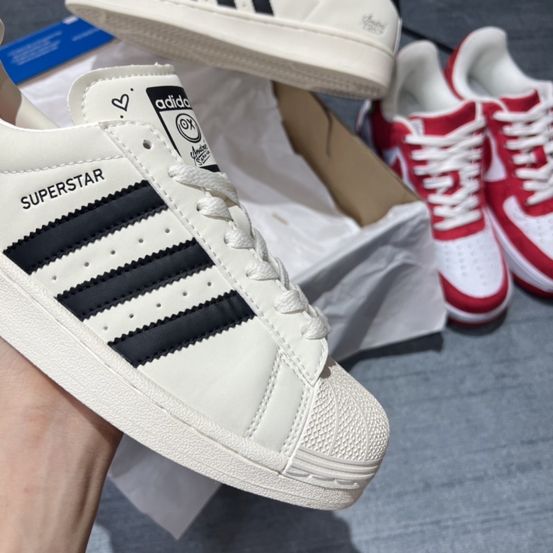 GIÀY Adi.das sò xo kem da thật sc