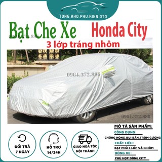 Bạt che phủ xe honda city cao cấp - size 3m