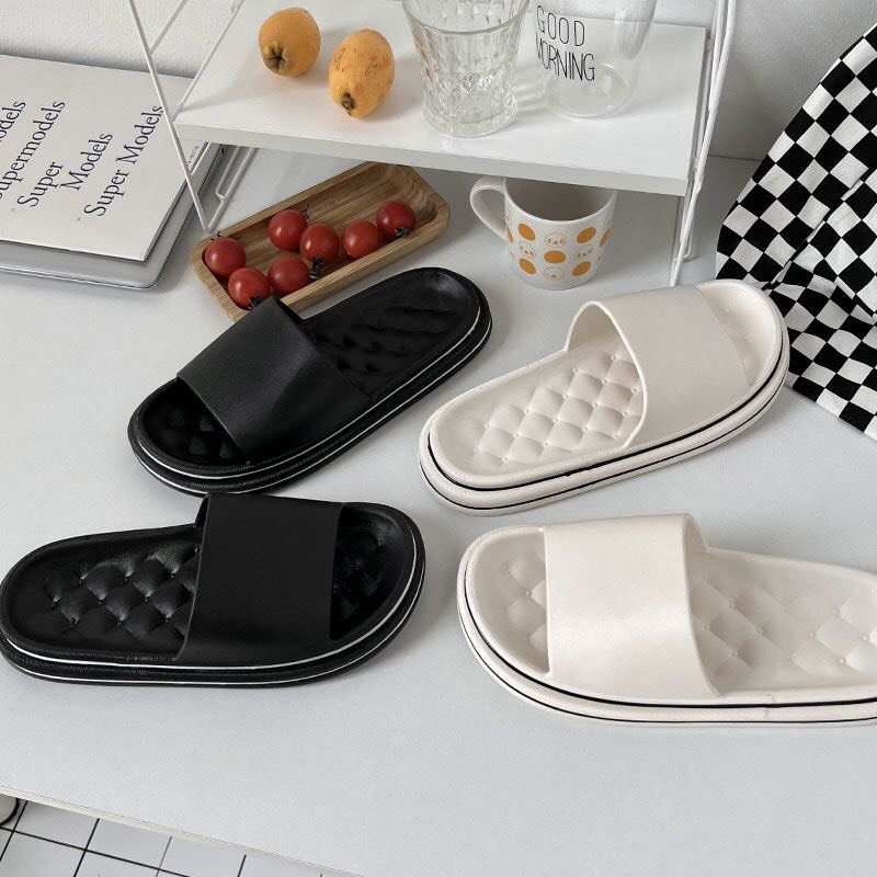 JY377 Dép phản quang nam nữ đế mềm đúc liền êm chân phong cách cá  tính năng động