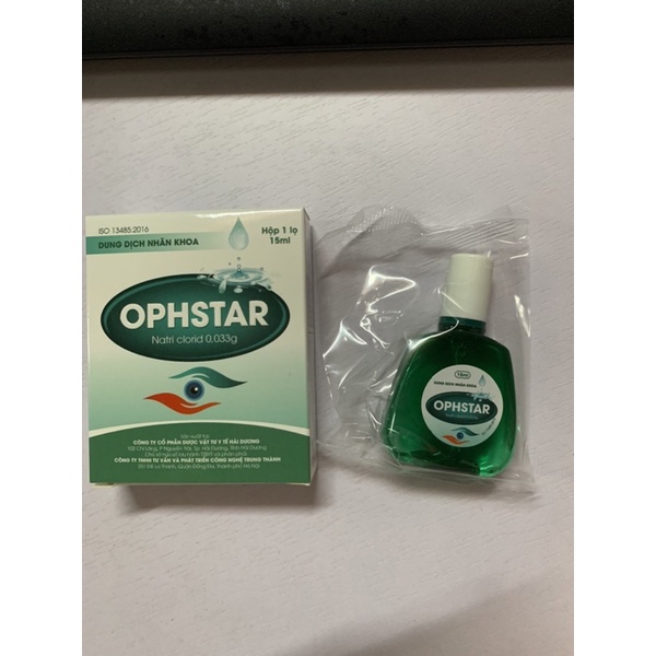 Nhỏ mắt Ophstar chính hãng
