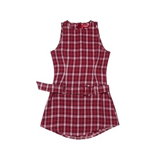 Đầm ERRORIST Red Checked Dress