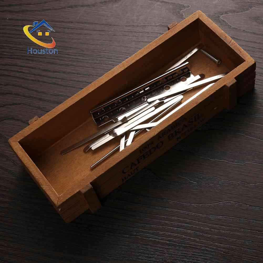 Đàn Kalimba 17 Phím 22 Phím Thay Thế Bằng Thép Manganese