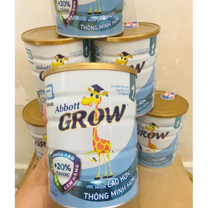 Sữa bột Abbott Grow số 1 (0-6 tháng) HSD 2025