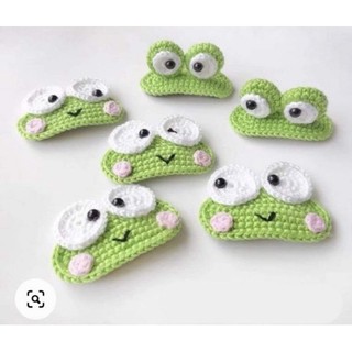 kẹp tóc handmade bằng len cho bé