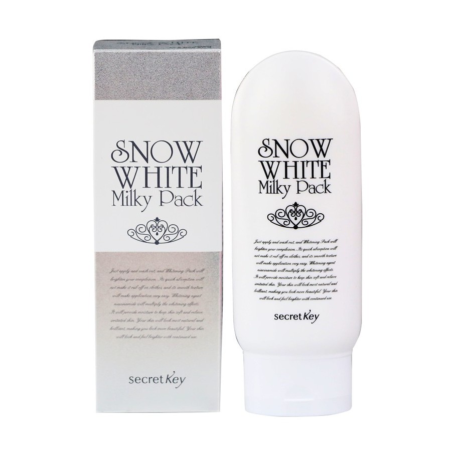Kem Ủ Trắng Secret Key Body Snow White Milky Pack 200g