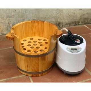Thùng gỗ gội đầu dưỡng sinh, thùng gỗ xông đầu gỗ thông