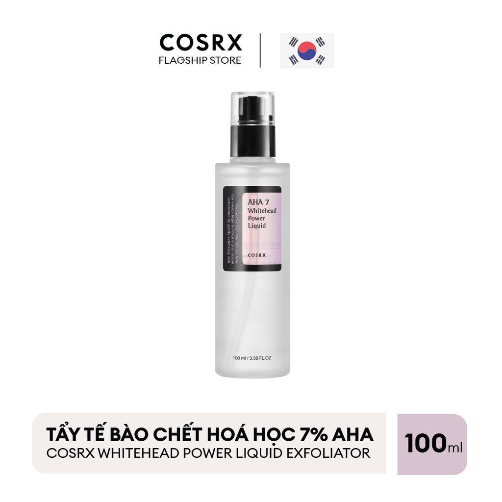 Dung Dịch Tẩy Tế Bào Chết Hoá Học 7% AHA COSRX Whitehead Power Liquid Exfoliator 100ml