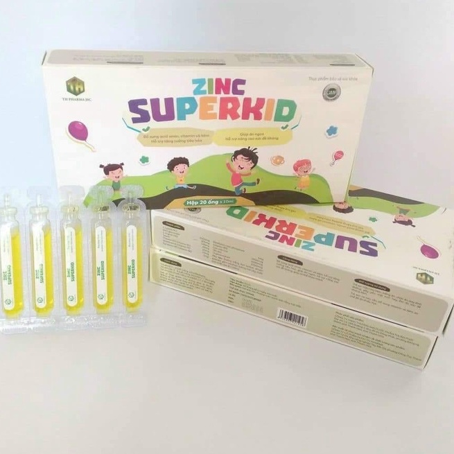 ZINC SUPERKID BÉ KHOẺ, ĂN NGON
