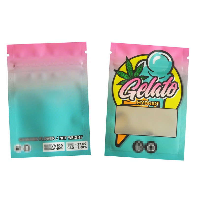 Set 100 Túi Zip Đựng Kẹo 7x10cm Họa Tiết Hoạt Hình Dễ Thương