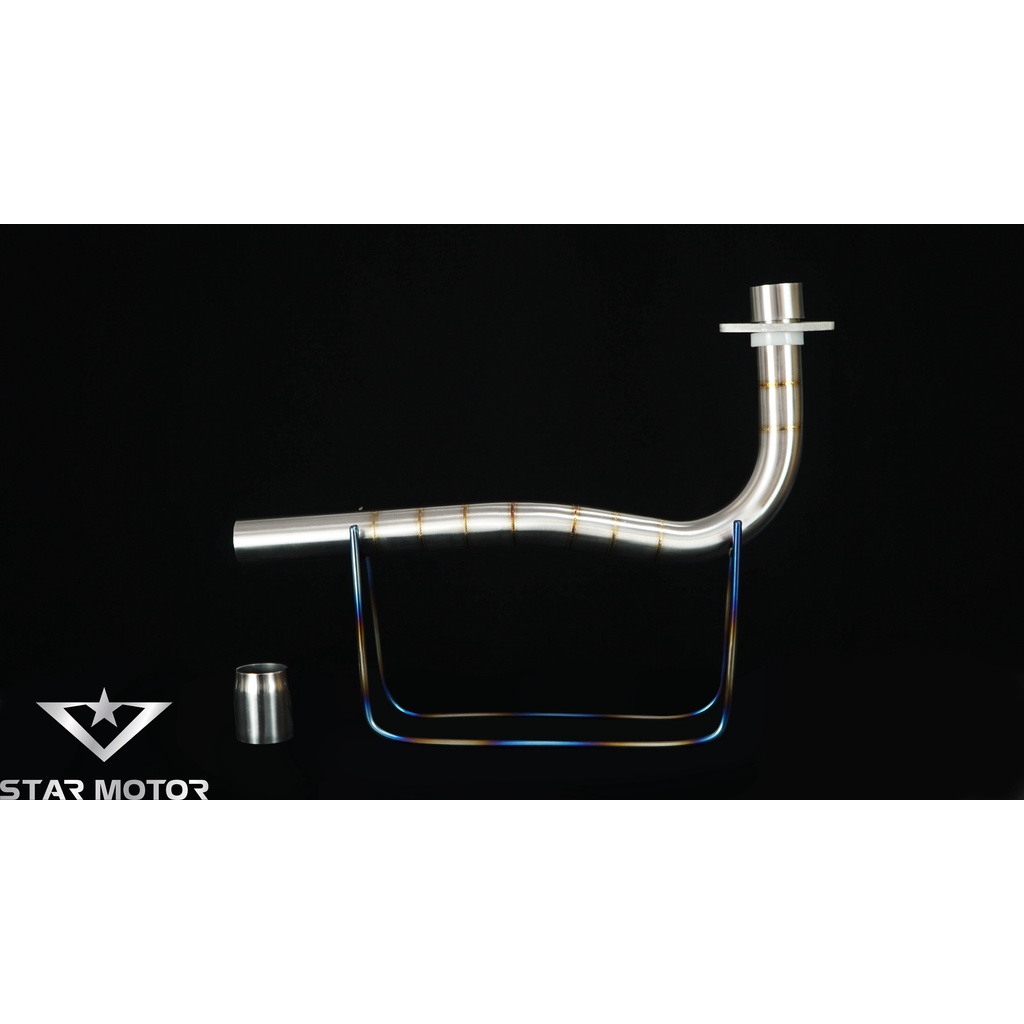 Cổ pô thòng inox 304 form thòng Wave 50, Wave 100, Wave 110