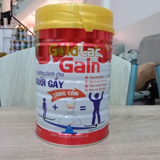 Sữa tăng cân Goldlac Gain 900g - Dành cho người gầy, trẻ suy dinh dưỡng, phù hợp mọi lứa tuổi