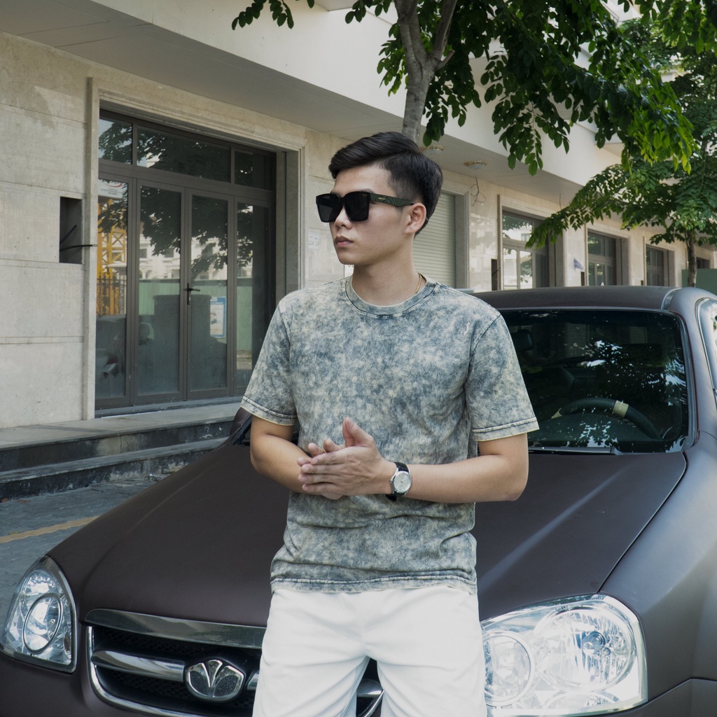 Áo Thun Tay Ngắn Cổ Tròn Dễ Giặt Thời Trang Cho Nam ATS0005