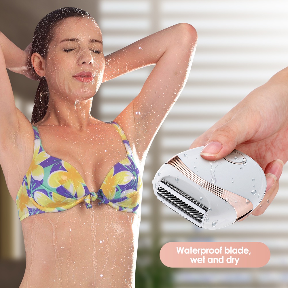 Máy triệt lông lưỡi kép cao cấp, máy cạo lông vùng kín, lông nách, lông chân, lông tay, lông mày ,lông mặt, máy Cạo Vệ Sinh Lông Toàn Thân