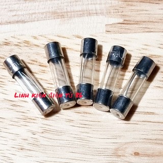 Cầu chì thủy tinh 15a 250v 5×20mm f15al250v