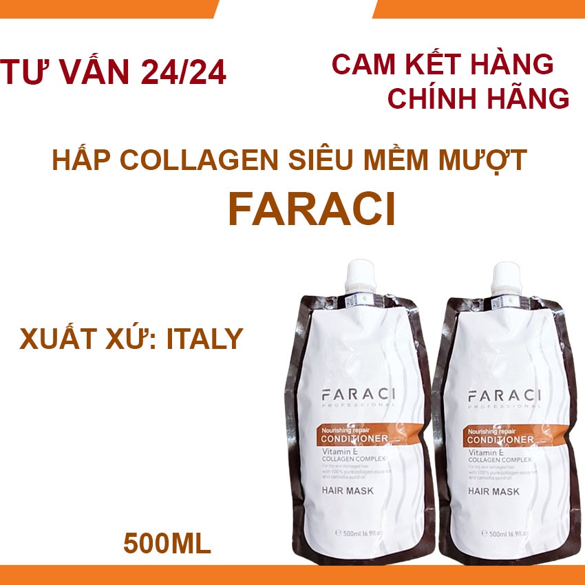 Hấp Faraci Collagen Siêu Mềm Mượt