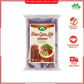 Bún Gạo Lứt Sen Hồng 500g, bún lứt thực dưỡng ăn kiêng giảm cân, tốt cho sức khỏe