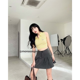 Áo croptop polo MONÁ - PERRY