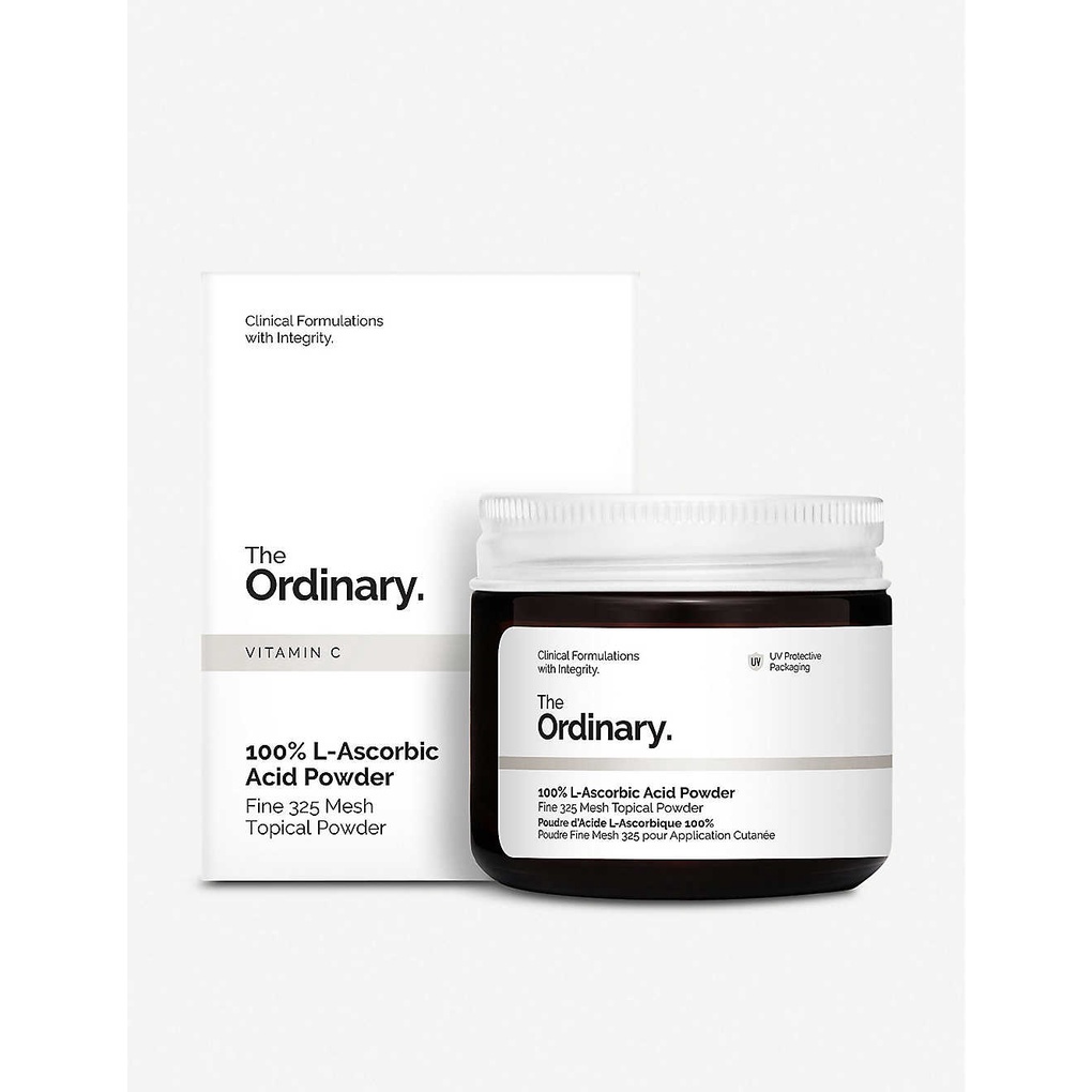 ( Sẵn)Bột Vitamin C The Ordinary 100% L-Ascorbic Acid Powder 20g